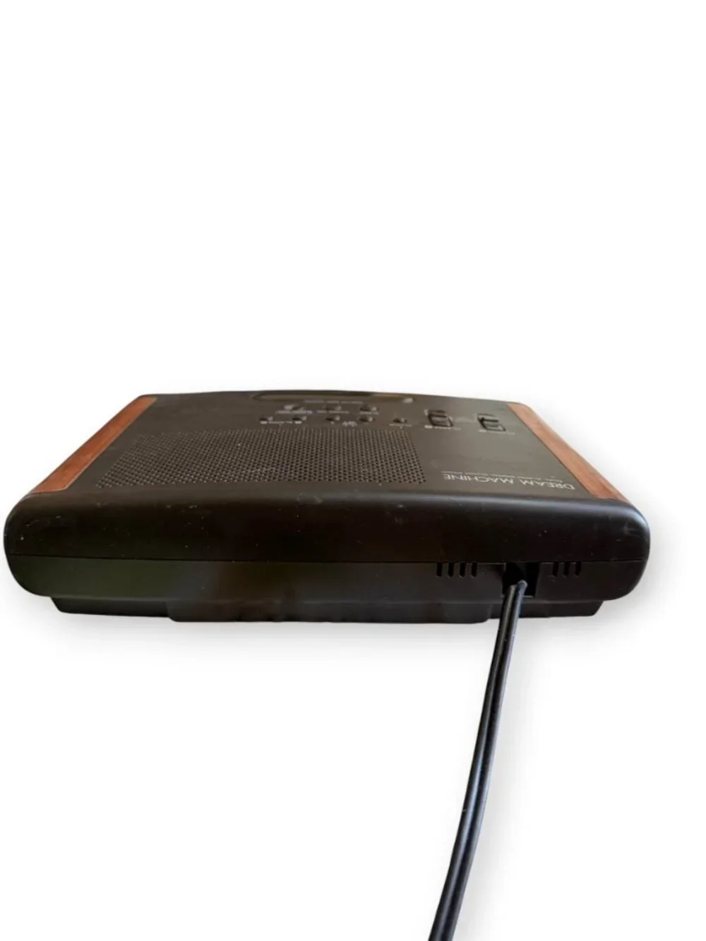 VTG Sony Dream Machine ICF-C420 Dual Alarm Digital AM/FM Clock Radio Wood Grain